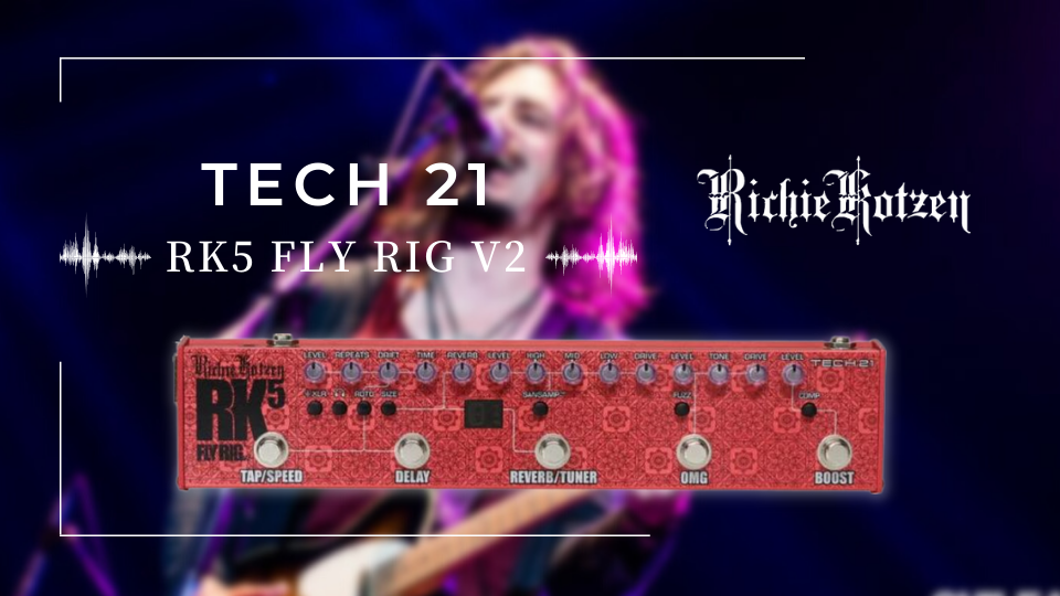 TECH21 RK5 Fly Rig v2 Richie Kotzen - ギター