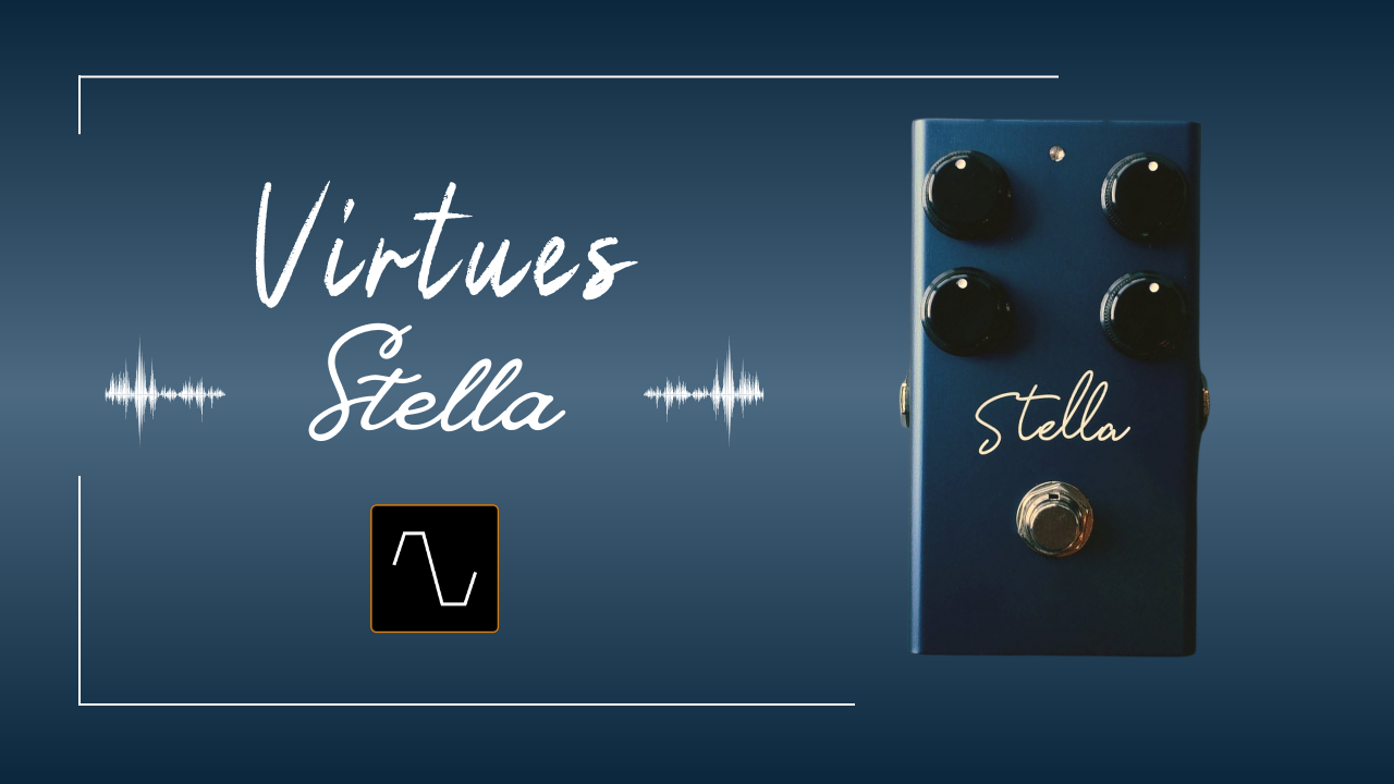 Virtues Stella ディストーション エフェクター付属品全てあります